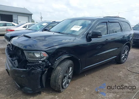 2018 Dodge Durango Gt Awd из США, поврежденный, VIN 1C4RDJDG7JC463181